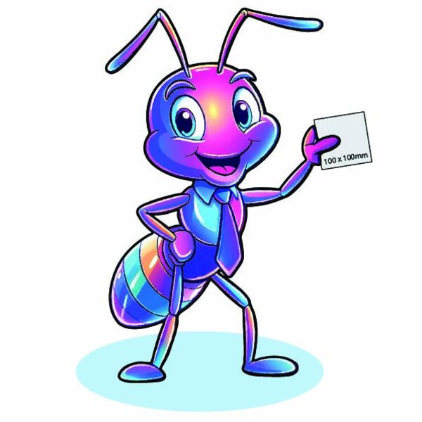 Pro DTF Transfer 100 x 100mm Thumbnail